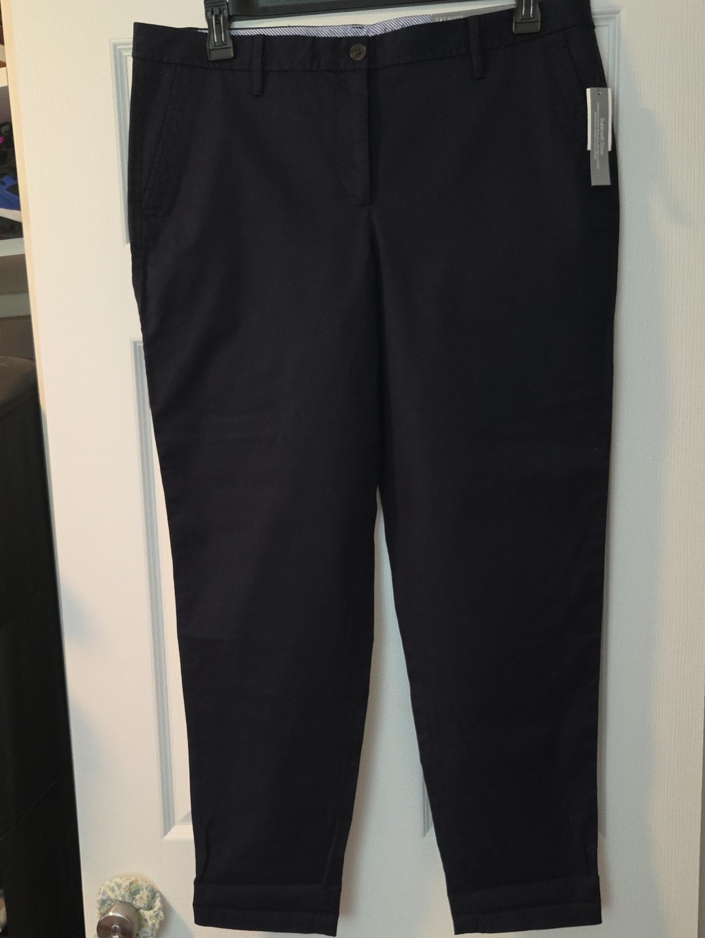 NWT-Talbots Super Soft Chino Sz.14, Navy Blue